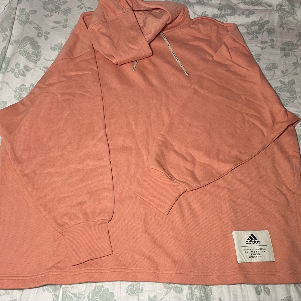 Adidas Men's Coral Zip-Up Sweater